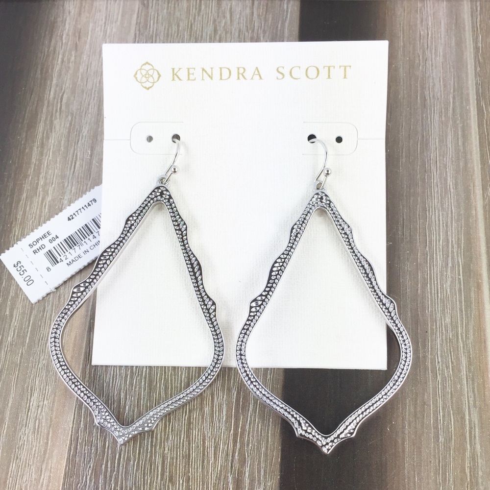 Kendra Scott Sophee silver earrings